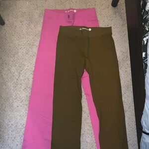 Office Pants with Legging Material (INCLUDES BOTH PAIRS)